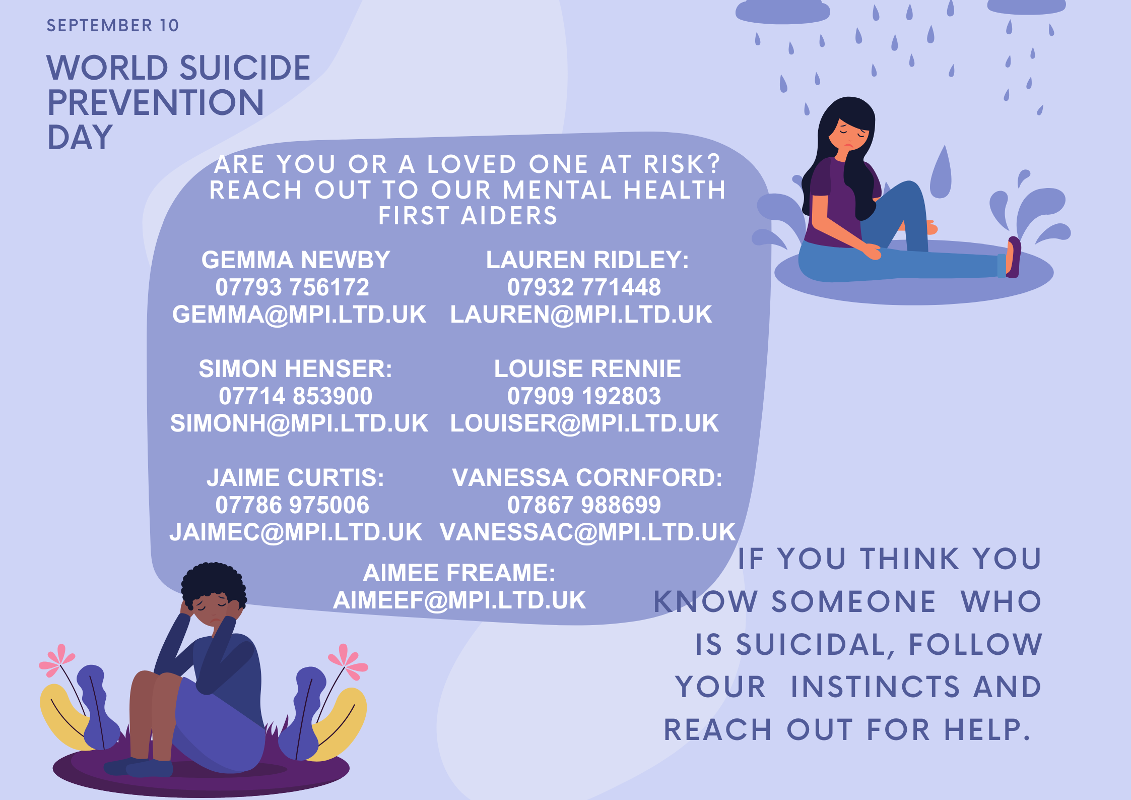 Suicide Prevention Day Poster