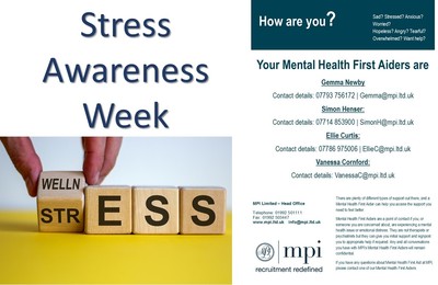 Stress Awarness Week