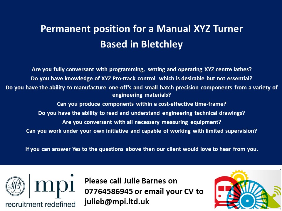 Manual XYZ Turner